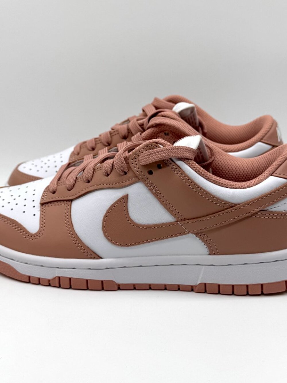 Nike Womens Dunk Low White Rose Whisper Shoes Sz 7.5 New w/o Box DD1503-118 - Picture 3 of 9